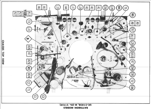 UC-2185M Ch= 21T39; Raytheon Mfg. Co.; (ID = 2358606) Television