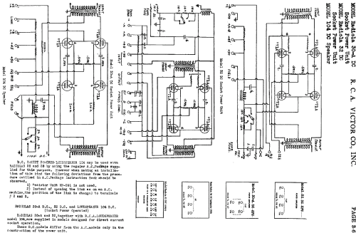 104DC ; RCA RCA Victor Co. (ID = 879123) Speaker-P