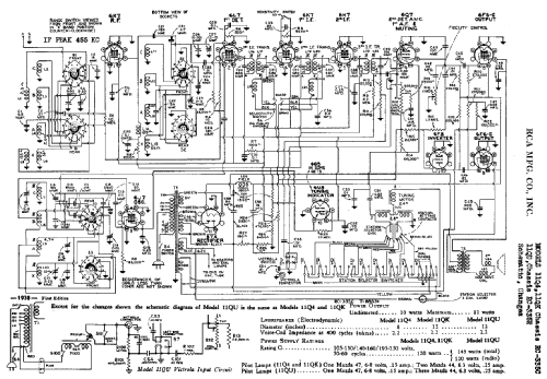 11QU Ch= RC-335E; RCA RCA Victor Co. (ID = 968839) Radio