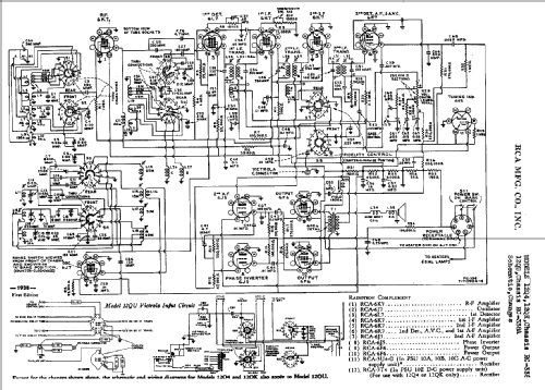 12QU Ch= RC-338A; RCA RCA Victor Co. (ID = 969239) Radio