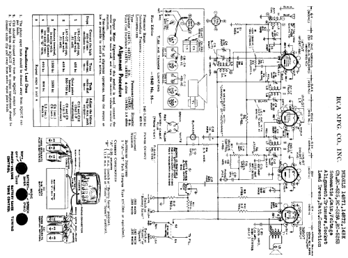 14BT1 Ch= RC-525; RCA RCA Victor Co. (ID = 971288) Radio