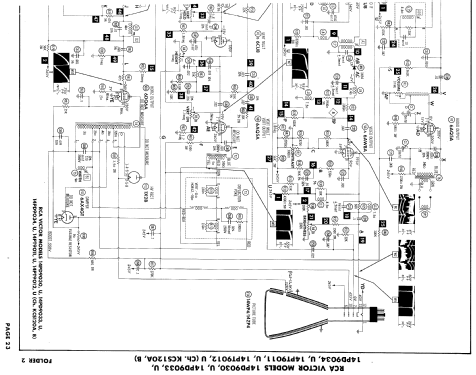 14PD9033U Ch= KCS120B; RCA RCA Victor Co. (ID = 855823) Television