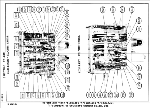 14PT9011 Ch= KCS120A; RCA RCA Victor Co. (ID = 855881) Fernseh-E