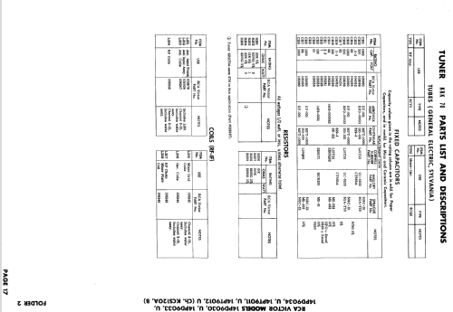 14PT9011 Ch= KCS120A; RCA RCA Victor Co. (ID = 855891) Fernseh-E