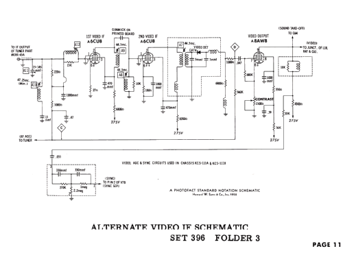 14VT8157U Ch= KCS111H; RCA RCA Victor Co. (ID = 2591363) Televisión