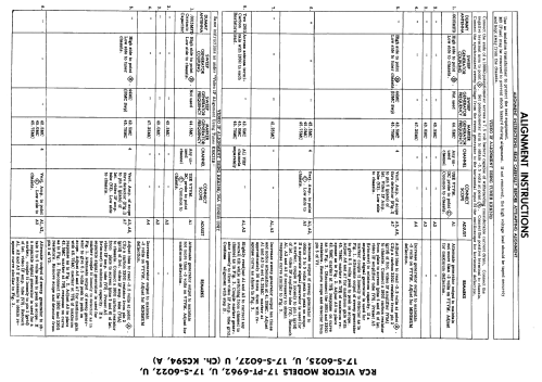 17-PT-6962U Ch= KCS94A; RCA RCA Victor Co. (ID = 2183983) Television