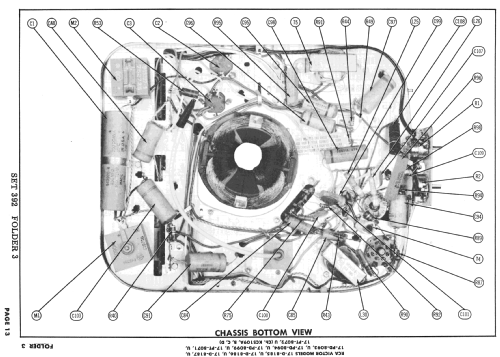 17D8185 Ch= KCS109C; RCA RCA Victor Co. (ID = 2556689) Television