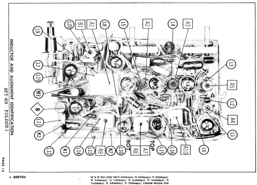 17PT9042 Ch= KCS118A; RCA RCA Victor Co. (ID = 860140) Televisore