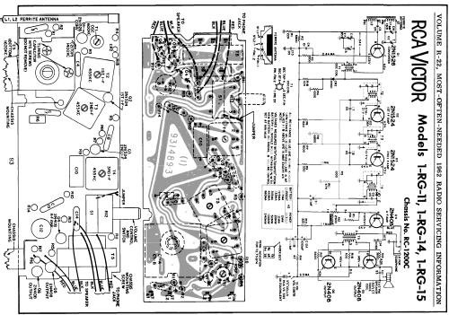 1-RG-11 Ch= RC-1200C; RCA RCA Victor Co. (ID = 161483) Radio