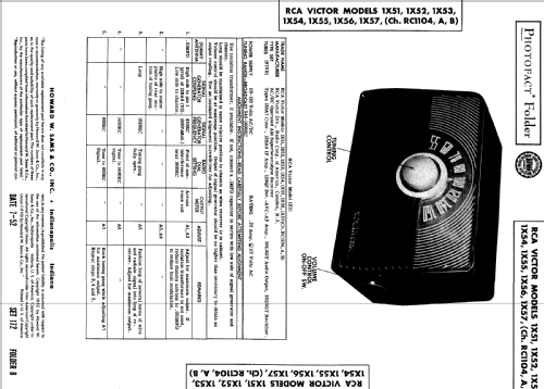 1X51 Ch= RC 1104B; RCA RCA Victor Co. (ID = 510954) Radio