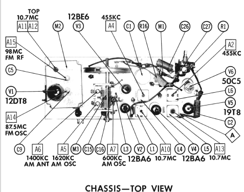 1XF1E Ch= RC-1201; RCA RCA Victor Co. (ID = 824850) Radio