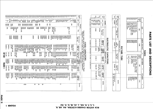 210T152, 210T155,210T156,210T157 Ch= KCS128A; RCA RCA Victor Co. (ID = 626159) Television