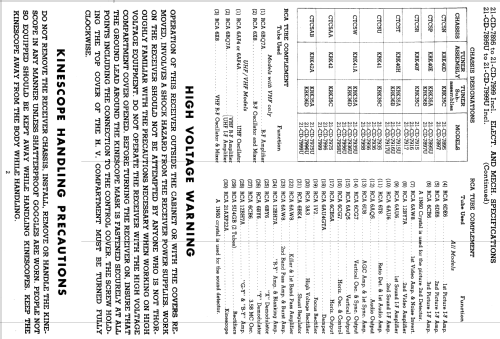 21-CD-7999 'The Wingate' Ch= CTC5AA; RCA RCA Victor Co. (ID = 1554990) Televisión