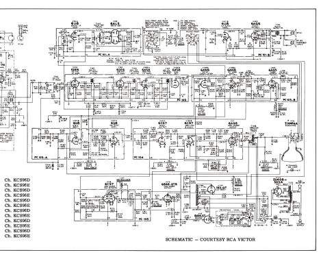 21-T-6257 Ch= KCS96D; RCA RCA Victor Co. (ID = 2703071) Television