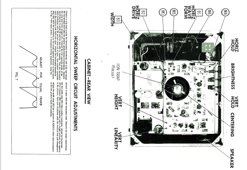 21-T-7113U Ch= KCS98C; RCA RCA Victor Co. (ID = 1839905) Television