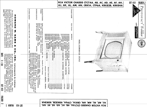 21CT8712M Ch= CTC7AA; RCA RCA Victor Co. (ID = 871177) Television