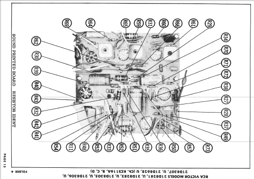 21D8281 Ch= KCS116A; RCA RCA Victor Co. (ID = 2614308) Television