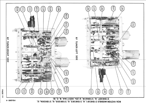 21D8281 Ch= KCS116A; RCA RCA Victor Co. (ID = 2614310) Television