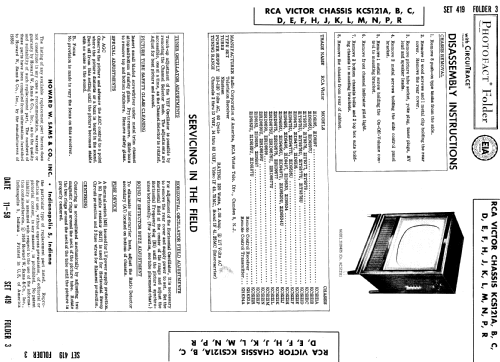 21D9182U Ch= KCS121R; RCA RCA Victor Co. (ID = 863324) Télévision