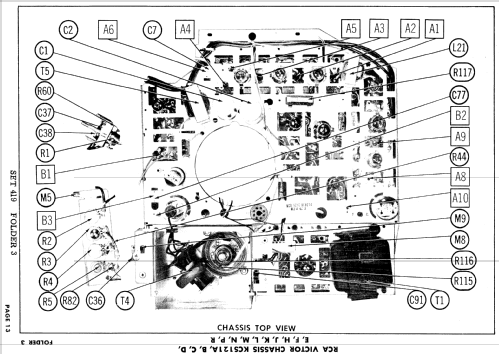 21RD9699 Ch= KCS121M; RCA RCA Victor Co. (ID = 863252) Television