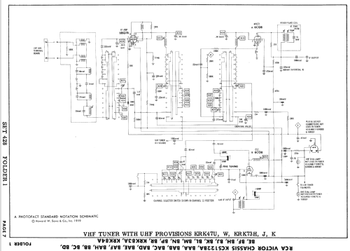 21RT9632U Ch= KCS83A & KCS84A; RCA RCA Victor Co. (ID = 930835) Fernseh-E