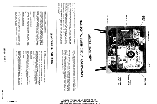 21RT9632U Ch= KCS83A & KCS84A; RCA RCA Victor Co. (ID = 930841) Televisión