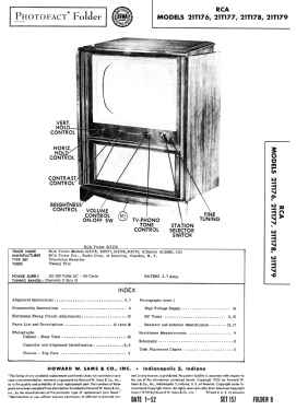 21T178 Ch= KCS68CB; RCA RCA Victor Co. (ID = 3013466) Televisore