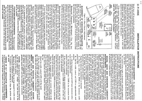 21T197DE 'Sunderland' Ch= KCS68H RC-1111A RS-141A; RCA RCA Victor Co. (ID = 1242882) TV Radio