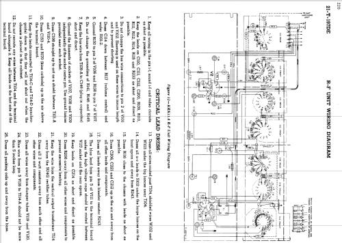 21T197DE 'Sunderland' Ch= KCS68H RC-1111A RS-141A; RCA RCA Victor Co. (ID = 1242889) TV Radio