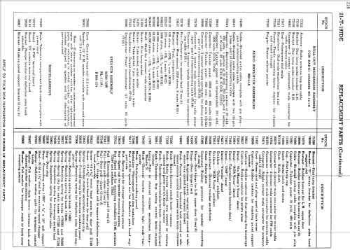 21T197DE 'Sunderland' Ch= KCS68H RC-1111A RS-141A; RCA RCA Victor Co. (ID = 1242895) TV Radio