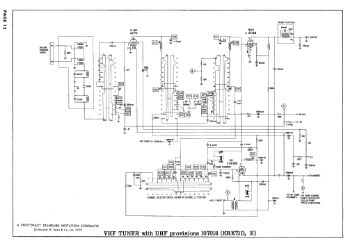 21T9122, 21T9125, 21T9127 Ch= KCS124H; RCA RCA Victor Co. (ID = 622450) Television