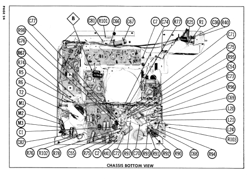 21T9122, 21T9125, 21T9127 Ch= KCS124H; RCA RCA Victor Co. (ID = 622462) Television