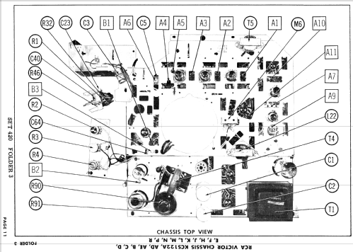 21T9132 Ch= KCS122A; RCA RCA Victor Co. (ID = 864289) Television