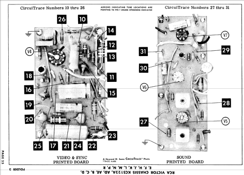 21T9132 Ch= KCS122A; RCA RCA Victor Co. (ID = 864303) Television