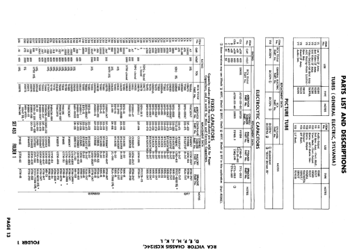 21T9345, 21T9346, 21T9347 Ch= KCS124E; RCA RCA Victor Co. (ID = 624161) Television