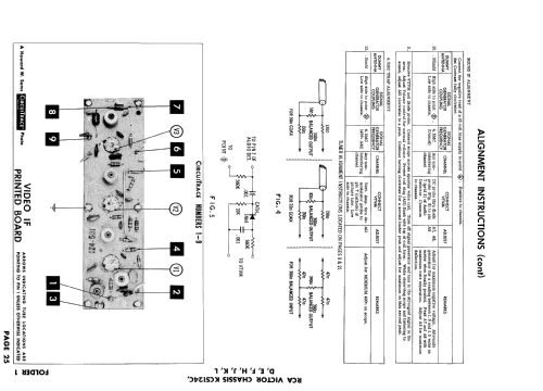 21T9345U, 21T9346U, 21T9347U Ch= KCS124F; RCA RCA Victor Co. (ID = 624255) Television