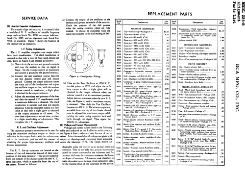 236-B ; RCA RCA Victor Co. (ID = 448440) Radio