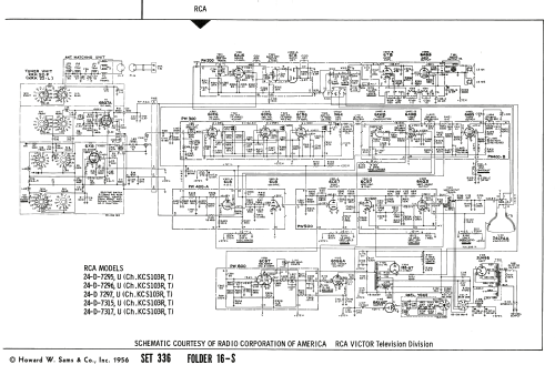 24-D-7296 Ch= KCS103R; RCA RCA Victor Co. (ID = 1968977) Television