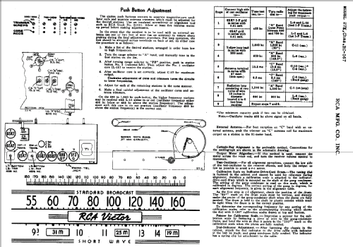 27K Ch= RC-567; RCA RCA Victor Co. (ID = 975070) Radio