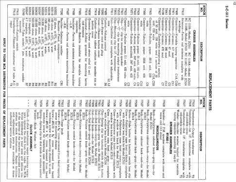 2C514 Ch= RC-1118; RCA RCA Victor Co. (ID = 1217761) Radio