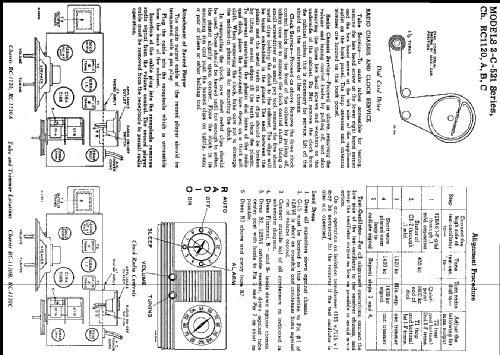 2C522 Ch= RC-1120-B; RCA RCA Victor Co. (ID = 215352) Radio