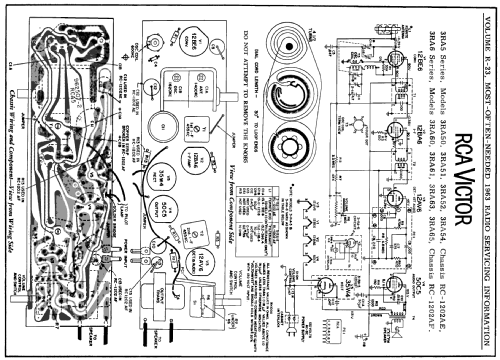 3RA50 Ch= RC-1202AE; RCA RCA Victor Co. (ID = 174506) Radio