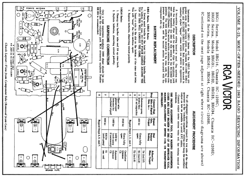 3RG31 Ch= RC-1208D; RCA RCA Victor Co. (ID = 175100) Radio