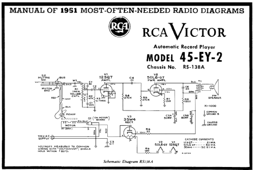 45-EY-2 Ch= RS-138A; RCA RCA Victor Co. (ID = 130185) Enrég.-R