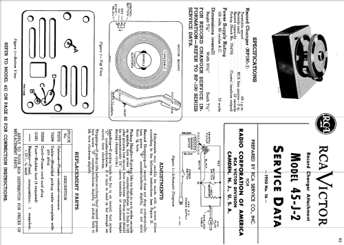 45-J-2 ; RCA RCA Victor Co. (ID = 1392156) Sonido-V