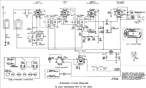 46X1 Ch= RC-459-B; RCA RCA Victor Co. (ID = 984344) Radio