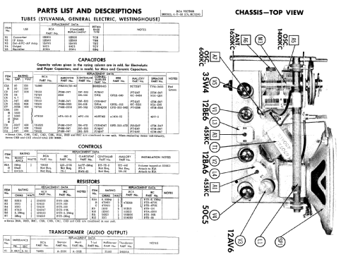 4Y511 Ch=RC-1134; RCA RCA Victor Co. (ID = 509988) Radio