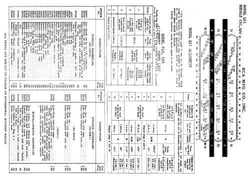 Radiola 520 Ch=RC1003D; RCA RCA Victor Co. (ID = 981075) Radio