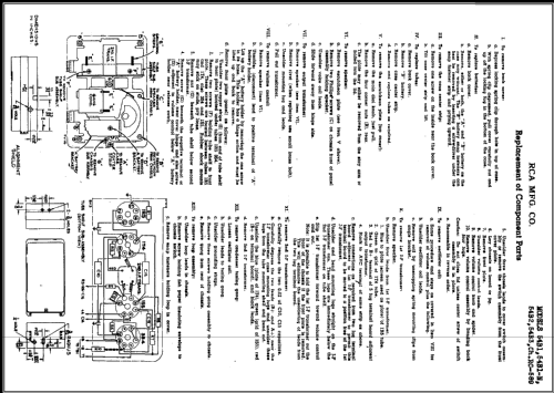 54B1 Ch= RC-589; RCA RCA Victor Co. (ID = 477965) Radio