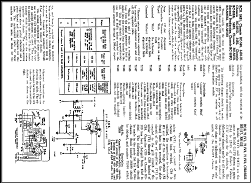 54B1 Ch= RC-589; RCA RCA Victor Co. (ID = 477967) Radio